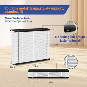 VOYAR 210 foldable-design close-up shows four bendable strips for simple handling.