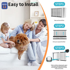 VOYAR 210 sealing-strips closeup illustrates reduced air bypass and tighter seal.