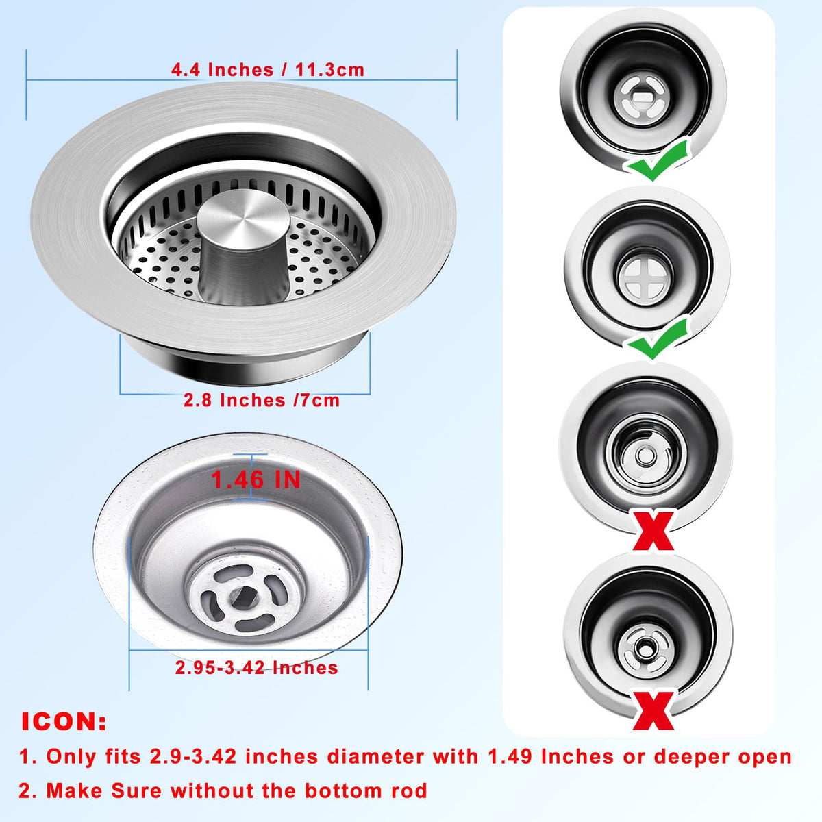 Voze no-installation-needed setup for instant sink protection