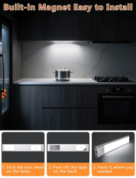 VOZUJI 6000K daylight LED provides true-color visibility for prep