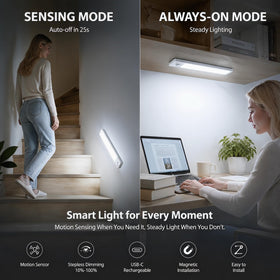 VOZUJI dimmable memory mode for task and ambient lighting
