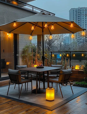 VOZUJI energy-saving LED lights reduce power use while maintaining brightness