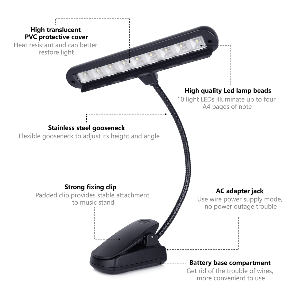Vshinic no flicker operation supports steady reading and practice.