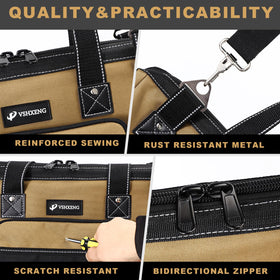 VSHXENG ironwire frame enables quick-access via a wide mouth opening.