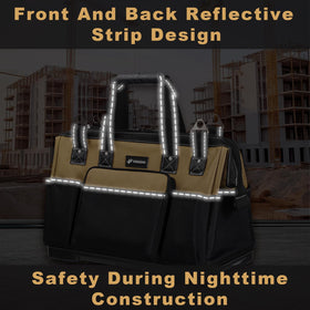 VSHXENG waterproof Oxford fabric helps keep tools dry in damp environments.