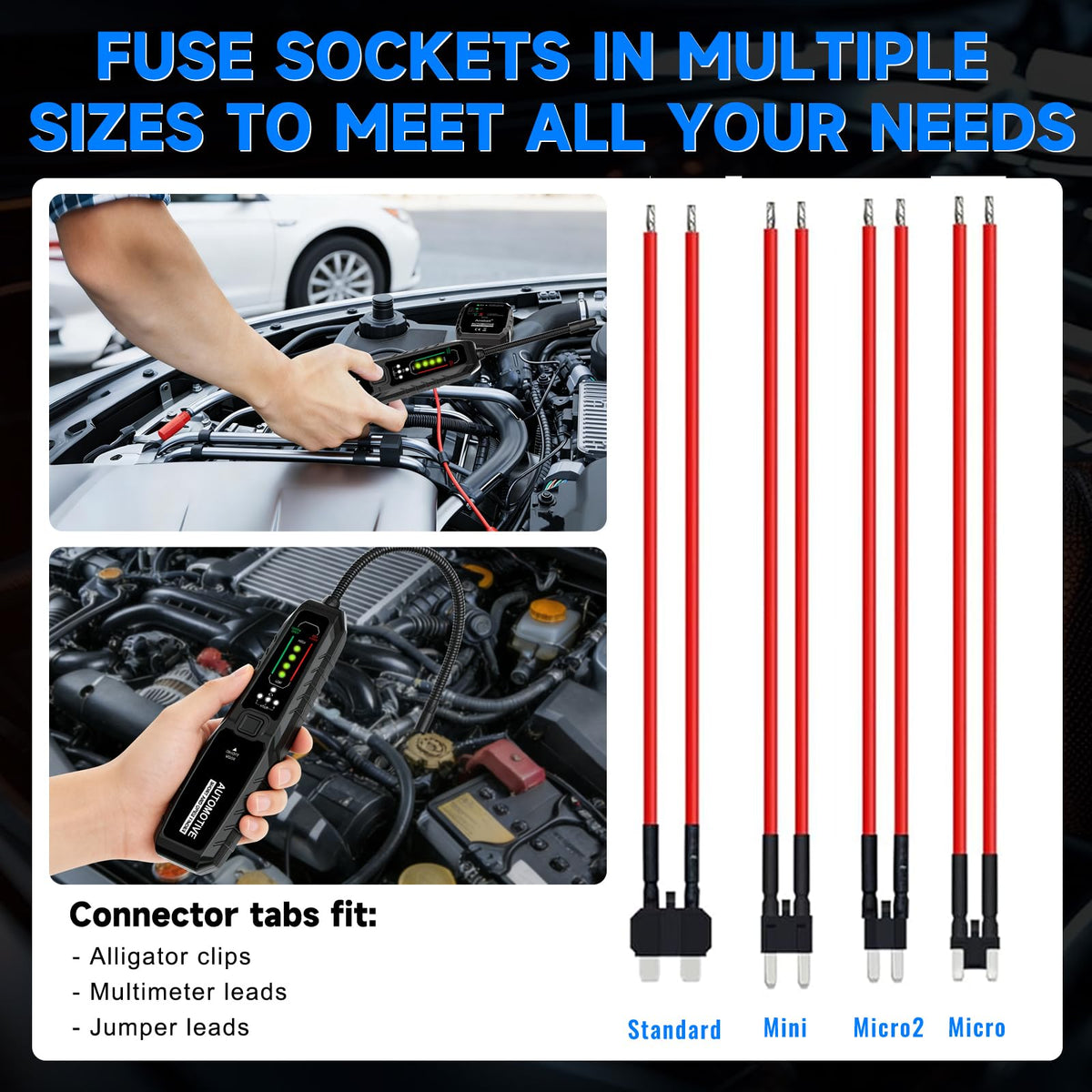 VSTM Wire Tracer compact kit pairs with clips for easy field testing.