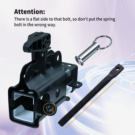 Vsttar complete square rail kit ready for garage door upgrade.