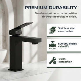 VSUNHOO aerator provides a soft, splash-free stream for comfortable handwashing.
