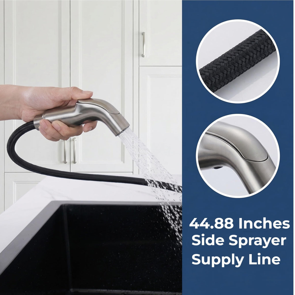 Vsunhoo dual-handle temperature control for precise settings