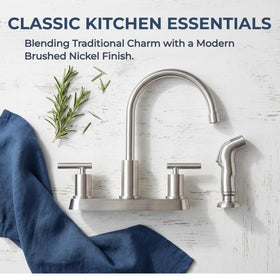 Vsunhoo high arc gooseneck spout with ample pot filling clearance
