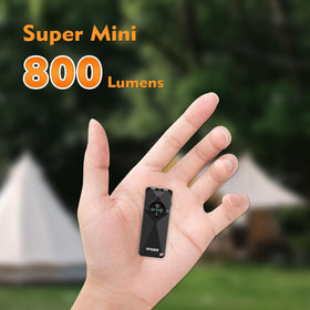 VTIGER K1 shown clipped on the back for hands-free lighting and easy access.