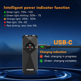 VTIGER K1 pocket-fit design fits easily in pockets and bags.