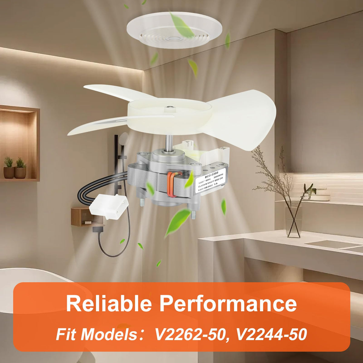 Direct replacement for V2262-50, V2244-50, V2245-50 units.