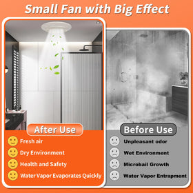 Ideal upgrade for mobile home bathroom exhaust.