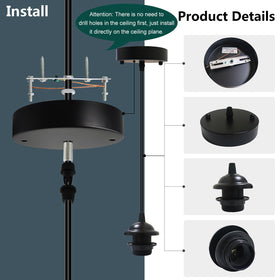 VTYXCTIGJ easy installation with no-drill mounting and quick setup