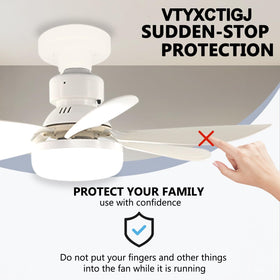 Six-blade copper motor delivers steady airflow across rooms