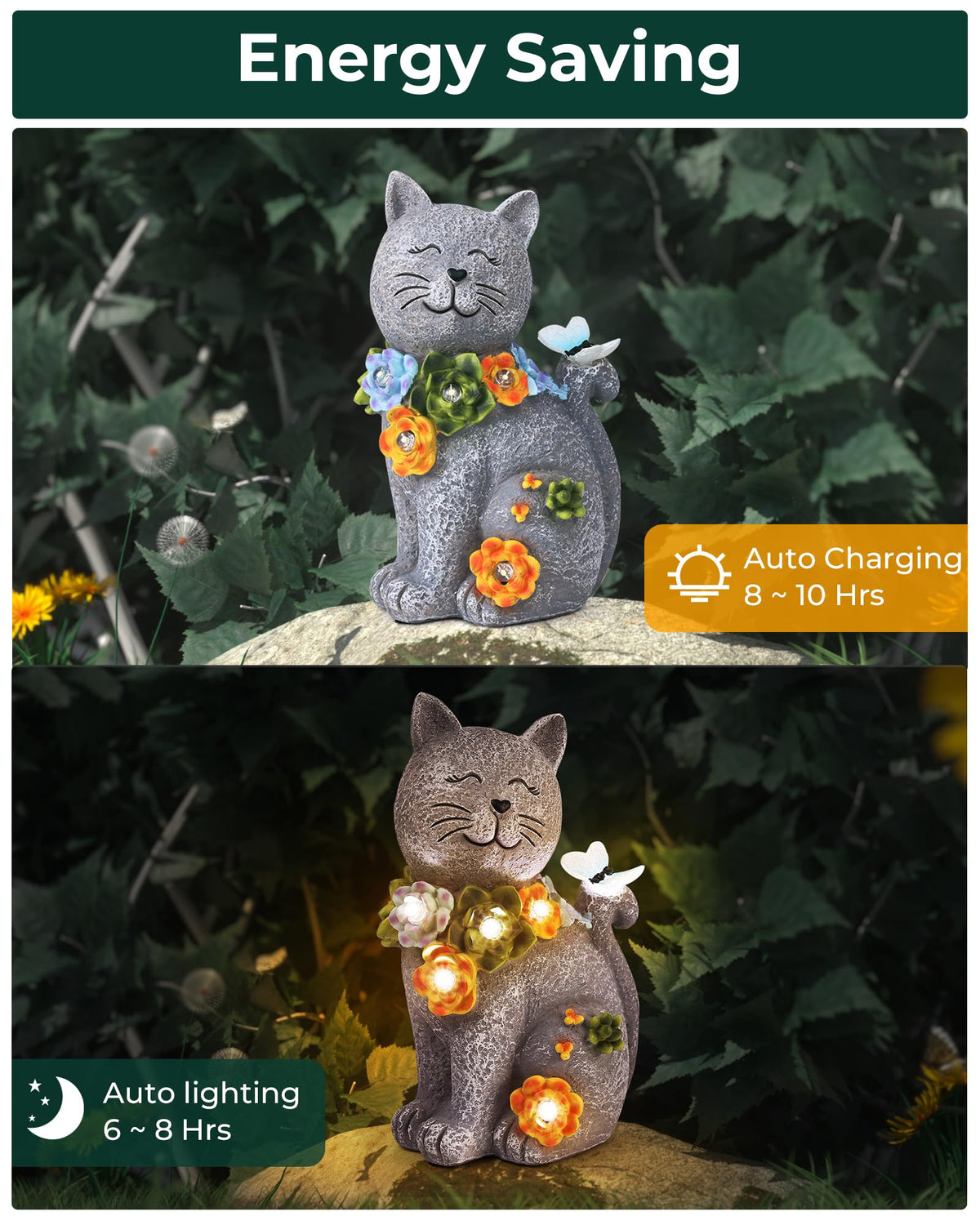 Vuees patio ornament fits balconies and porches with space-friendly charm.