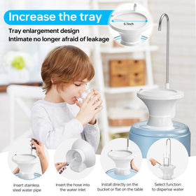 VUIYA USB-rechargeable water pump suitable for home or office