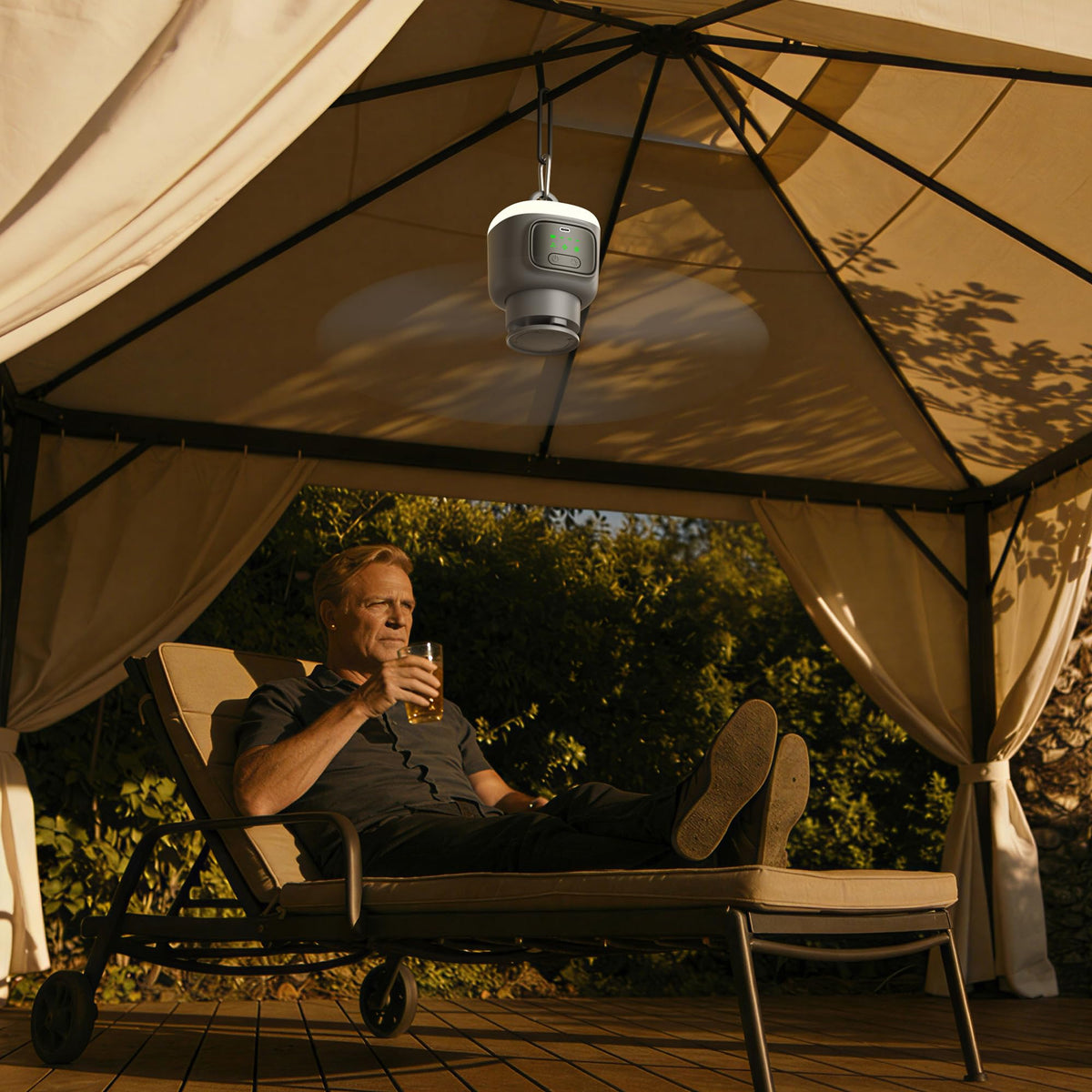 VVU&CCO easy installation for tents and RVs.