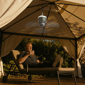 VVU&CCO easy installation for tents and RVs.