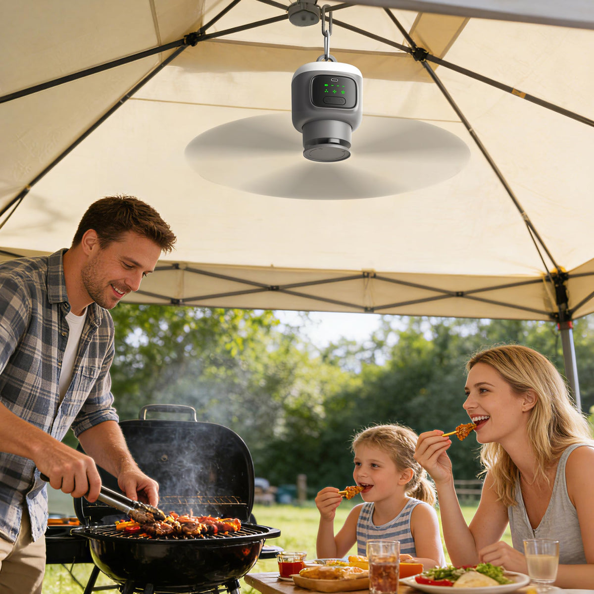 VVU&CCO quiet motor minimizes outdoor noise.