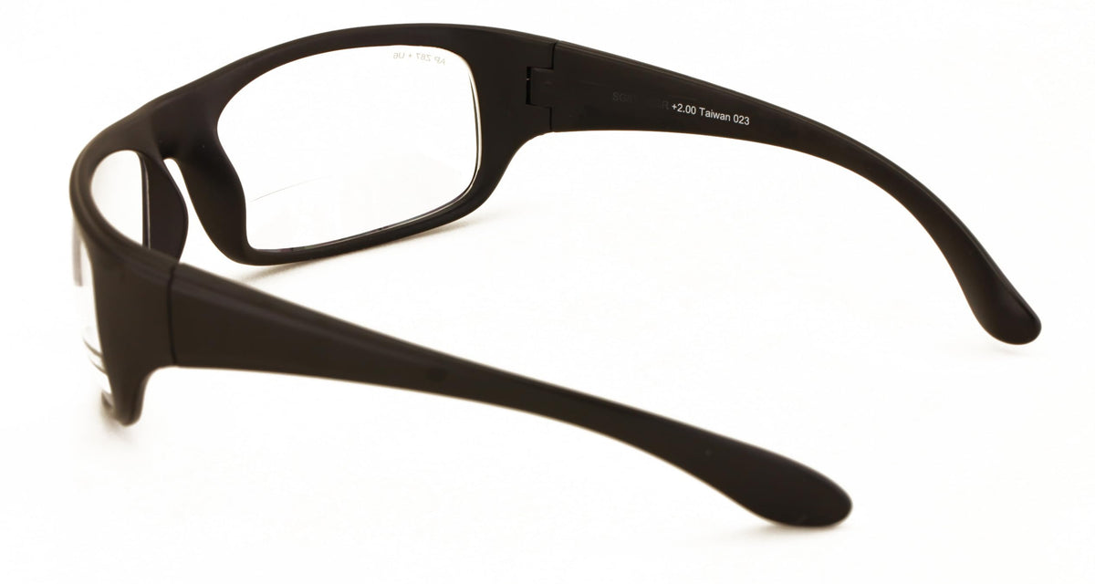 V.W.E. safety sunglasses wraparound frame for secure all-day comfort.