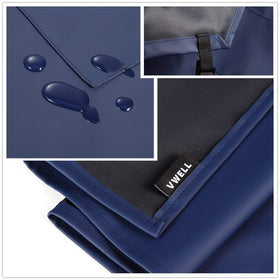 VWELL 35x28 inch full-coverage apron shields clothes from stains and splashes