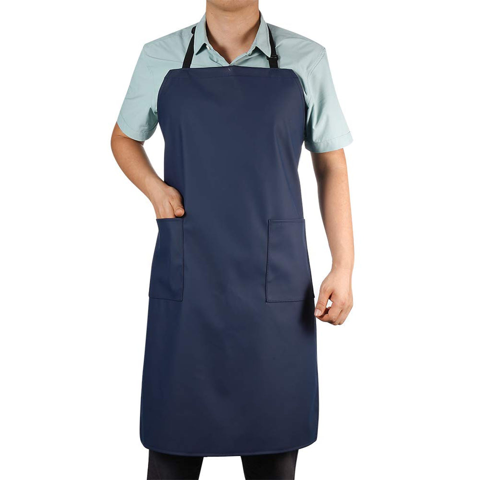VWELL waterproof apron with two pockets for quick tool access in the kitchen