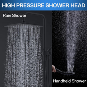 VXV 71-inch hose provides flexible reach in any shower space.