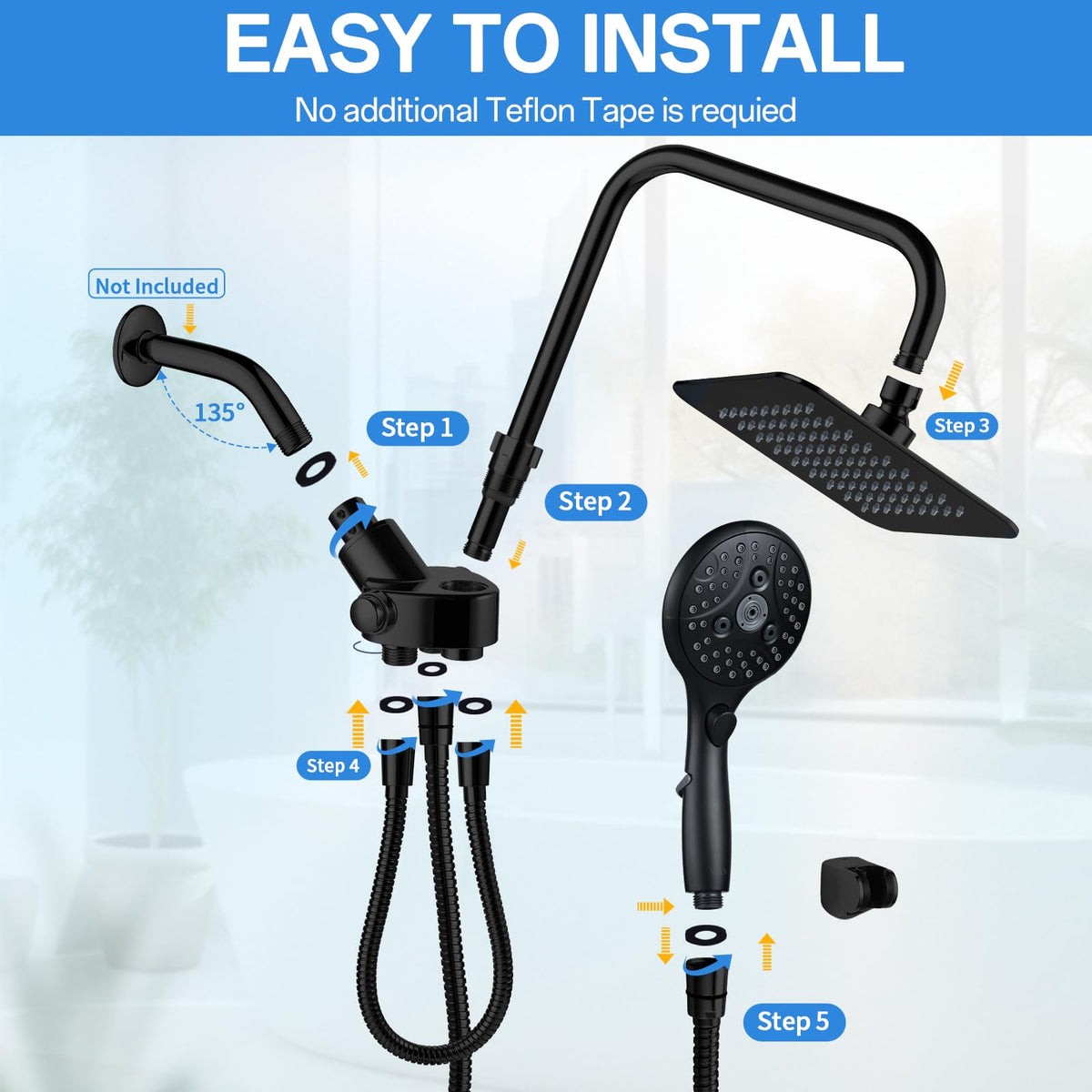 VXV installation kit included for quick, tool-friendly setup.