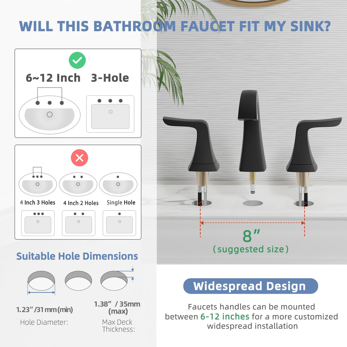 VXV pre attached supply lines speed up DIY sink installation
