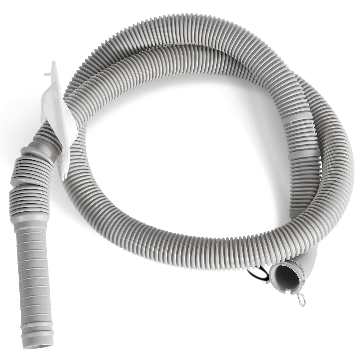 Vyakv AEM73732901 drain hose assembly for reliable drainage in LG and Kenmore washers