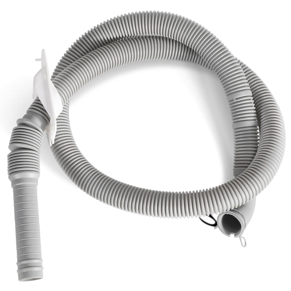 Vyakv AEM73732901 drain hose assembly for reliable drainage in LG and Kenmore washers