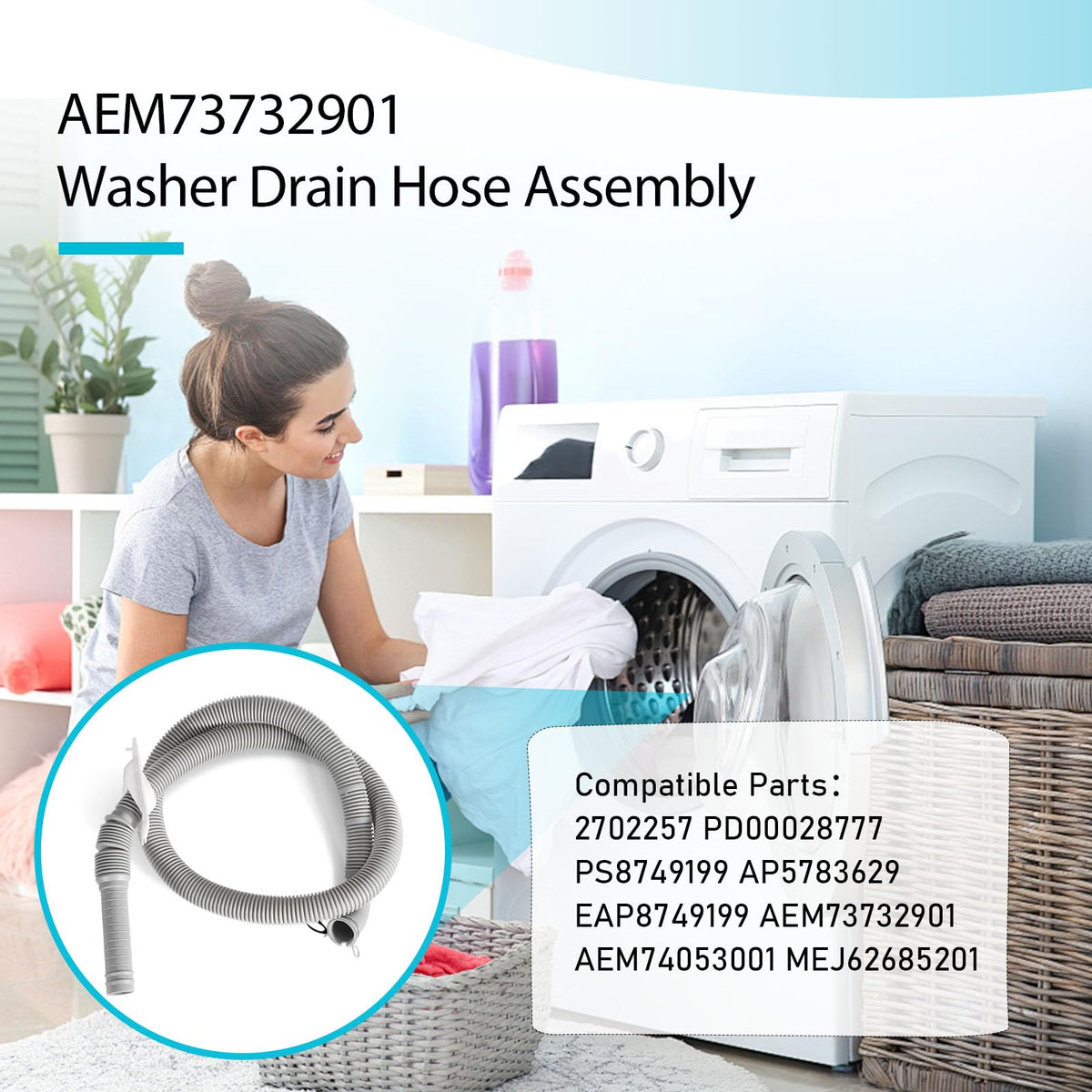 Vyakv brand-new drain hose enhances performance and reduces leaks