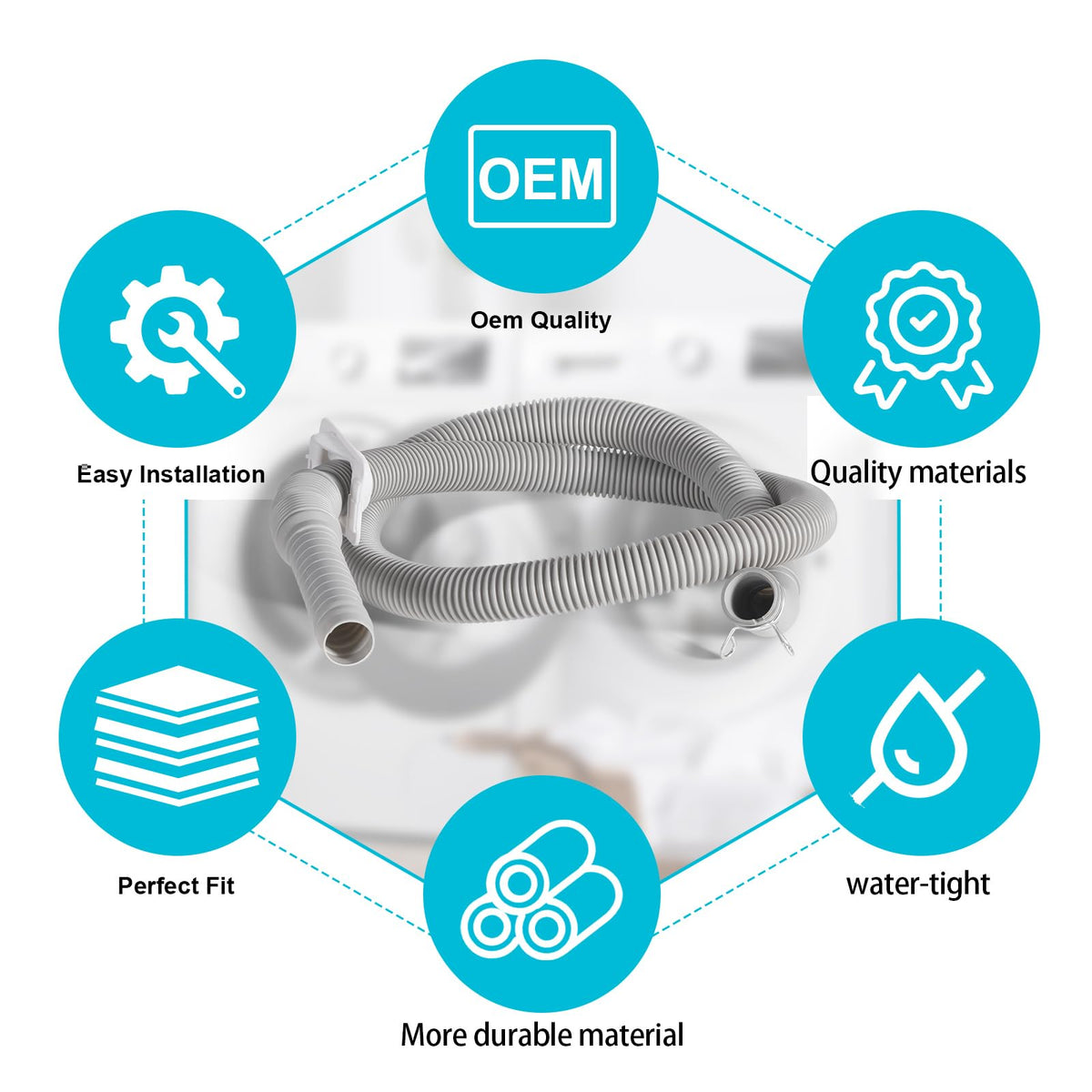 Vyakv compatible washer-model list helps you find fittings quickly