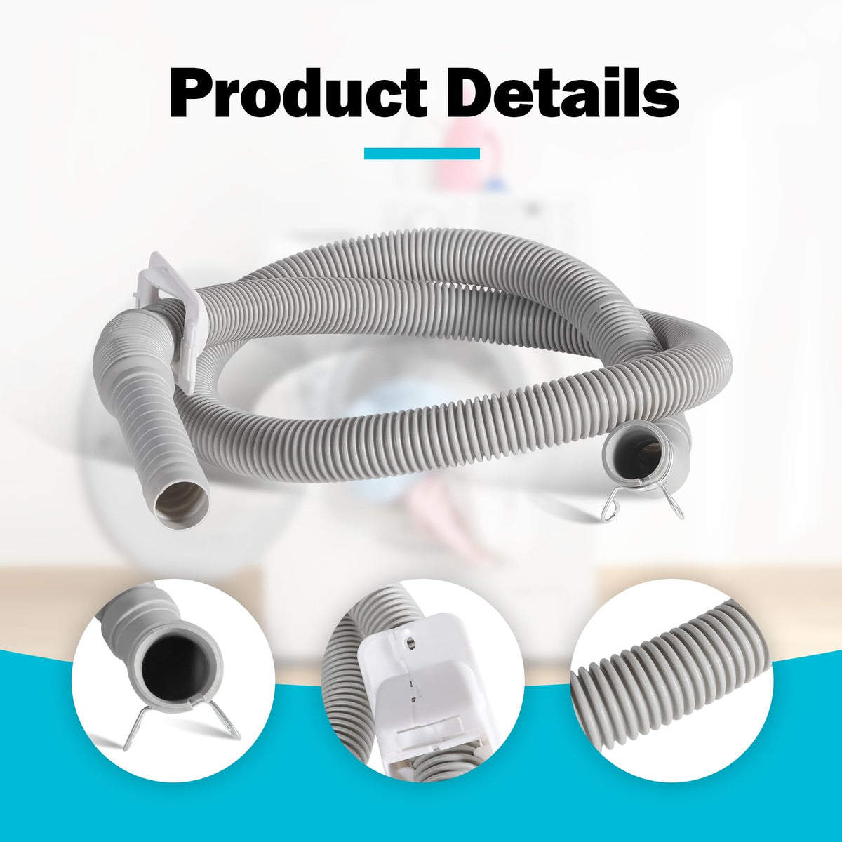 Vyakv durable-material upgrade provides longer service life in your washer
