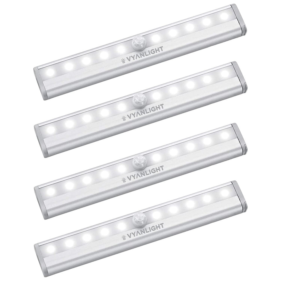 VYANLIGHT under-cabinet lighting with motion sensor for hands-free visibility