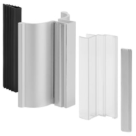 VYH 3-inch frameless shower door handle with magnet for secure glass doors
