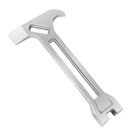 VYH 4-in-1 emergency tool gas wrench in silver for fast shut-off.
