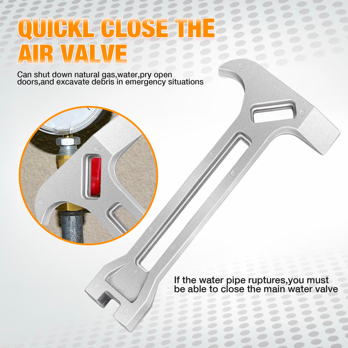 VYH digging tool helps clear debris quickly after a disaster.
