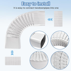 VYH downspout elbow easy-install demonstration