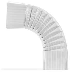 VYH downspout elbow side-elbow view for easy 90-degree routing