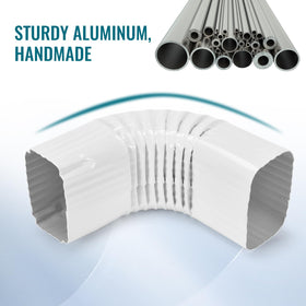 VYH gutter elbow offers easy installation with low maintenance.