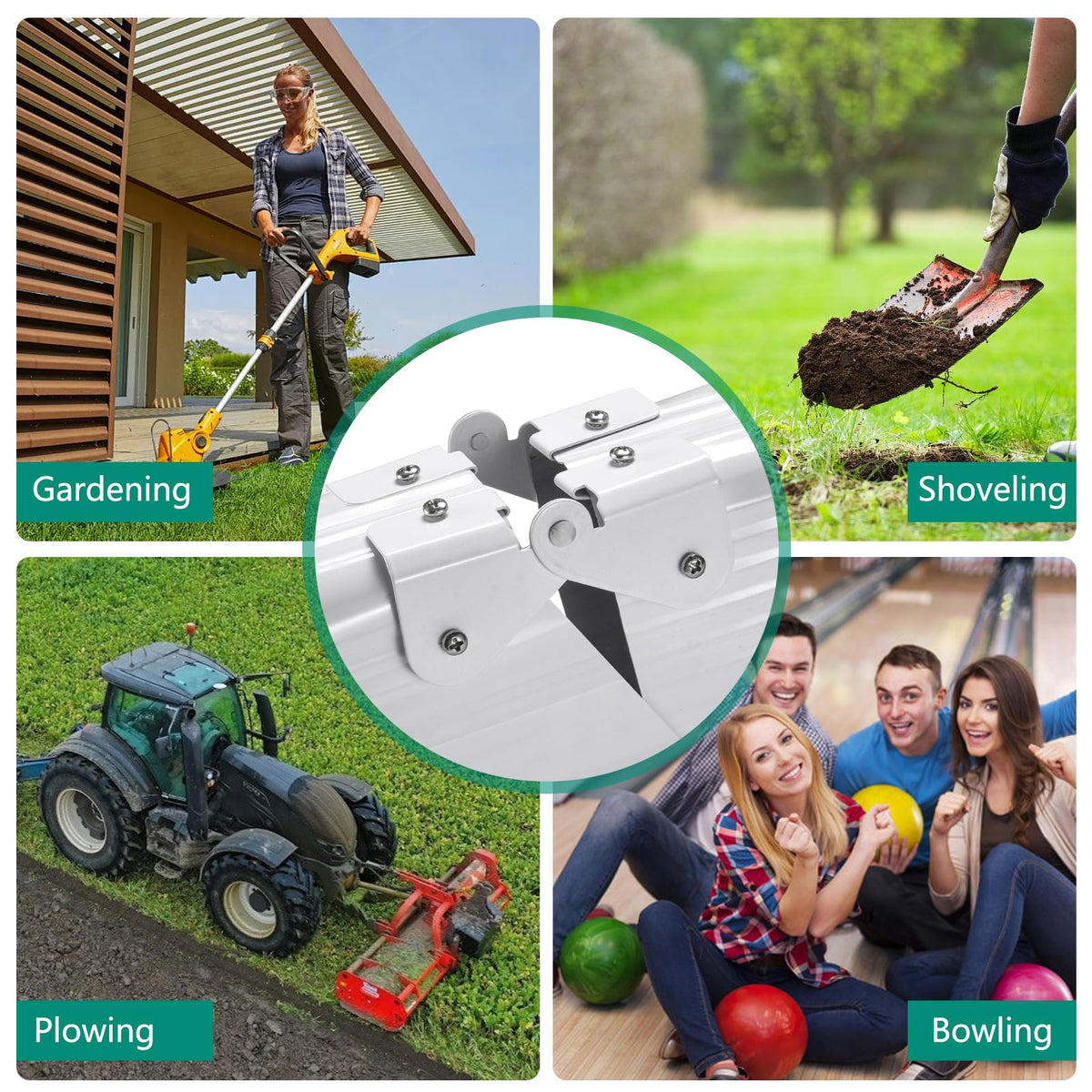 VYH sleek finish enhances curb appeal while organizing drainage neatly.