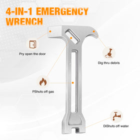 VYH water-key in action for rapid valve access during emergencies.