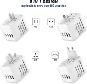 VYLEE USB-A ports allow simultaneous charging of multiple gadgets on the go.
