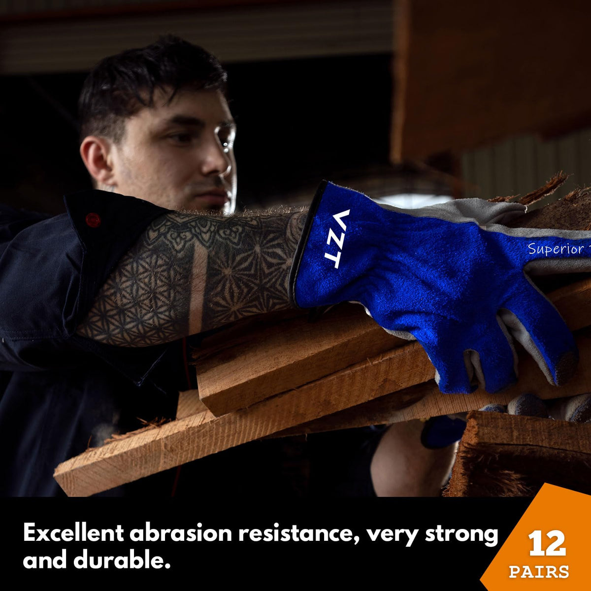VZT pack12 bulk gloves deliver value for factories and teams.