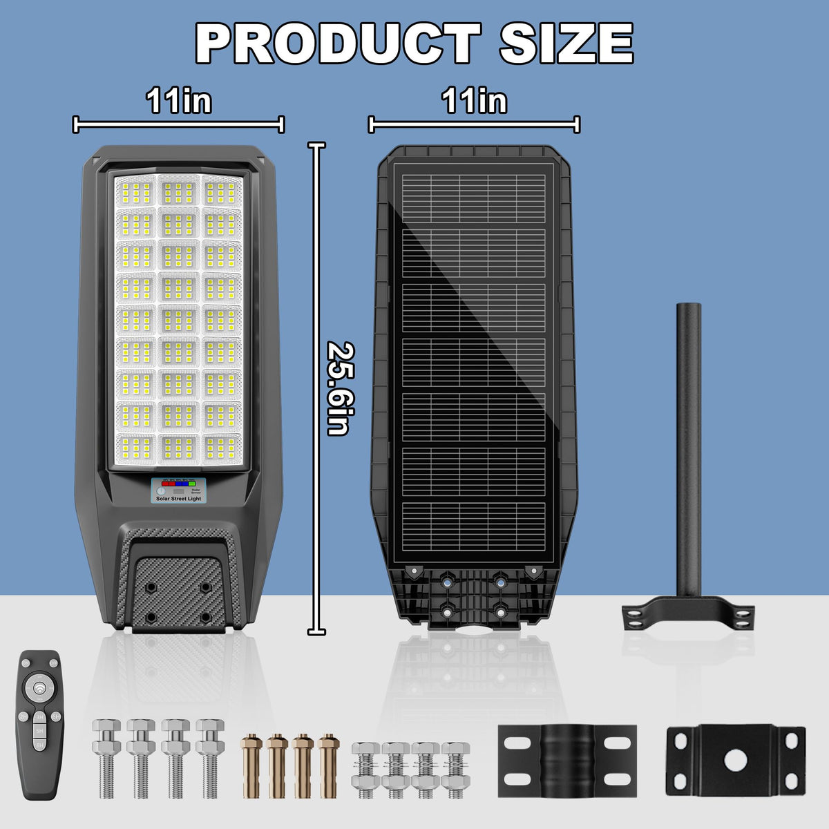 Vzyhik 9500W ideal for parking lots and large outdoor spaces during setup.