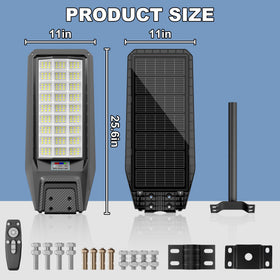Vzyhik 9500W ideal for parking lots and large outdoor spaces during setup.