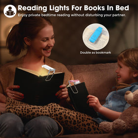 VZZNN reading light with flexible neck for precise lighting.